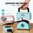thumbnail image 5 of VEVOR Hat Press Machine, Mini Hat Heat Press for Caps with Integrated Control Panel, Cap Heat Press Machine with 5.9x3.15 inch Curved Heating Plate, Safety Base, and Glove, Automatic Shut-Off, Green, 5 of 9