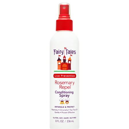 Fairy Tales Rosemary Repel Leave-In Conditioning Spray, 8 fl (Best Lice Prevention Spray)