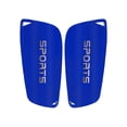 thumbnail image 2 of 1 par de espinilleras de fútbol, Protector de piernas, espinilleras absorbentes de golpes para adultos Azul, 2 of 8