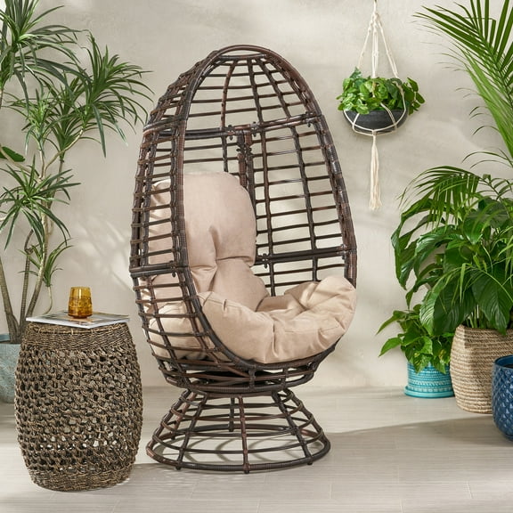 SWIVEL PATIO EGG CHAIR