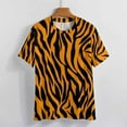 thumbnail image 3 of Animal Print Patterns Women's Short Sleeve Tops Casual Blouses T Shirt, 3 of 6