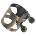thumbnail image 3 of LOLIPPYY Clarinet Accessory Brass Mouthpiece Ligature Olive Green Adjustable with Screws 1Pcs, 3 of 8