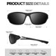 thumbnail image 4 of Gafas de sol QALLY polarizadas para hombre, deportivas, con protección UV400, 4 of 6