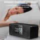 thumbnail image 4 of LX-A10-Reloj de madera Altavoz para computadora Bluetooth-Negro, 4 of 8