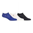 thumbnail image 2 of Polo Ralph Lauren Mens Low Cut Arch Support Socks Royal/White/Navy (3 Pack), 2 of 2