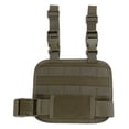 thumbnail image 2 of Drop Leg MOLLE Platform Muslo Magazine Pouch Holster Rig Panel (Verde militar) Ndcxsfigh Nuevos Originales, 2 of 4