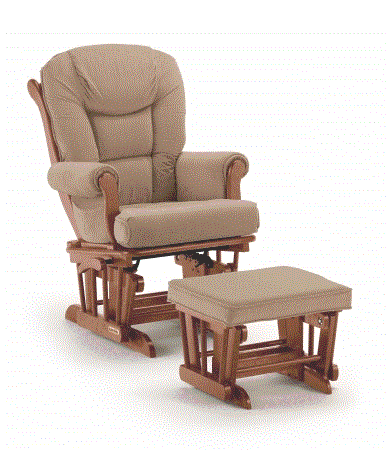 shermag gliders ottomans glider
