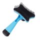 thumbnail image 1 of Pet Dog Cat Clean Grooming Cepillo de autolimpieza Masaje Removedor de pelo Peine Botón, 1 of 2