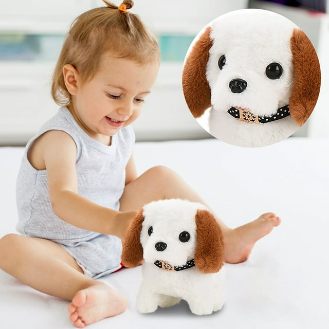 Milow - My Realistic Robot Puppy, Milow Robot Puppy, Robot Puppy That Acts Like a Real Puppy, Electronic Interactive Stuffed Puppy Dog Toy That Walk and Bark