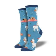Ladies Alpaca Lunch Graphic Socks