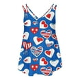 thumbnail image 6 of GERsome American Flag Tank Tops for Women 4th of July Sleeveless Crew Neck Tshirts USA Flag Stars Stripes Graphic Tees S-3XL, 6 of 7