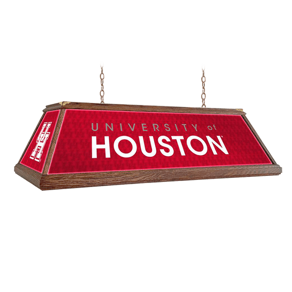 Houston Cougars: Premium Wood Pool Table Light