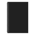 thumbnail image 2 of FENGGHAO Black A5 Lined Spiral Notebook 100 Pages Thick Wirebound Kraft Journal for Office Work Math Engineering Travel, 2 of 9