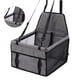 thumbnail image 4 of Asiento de coche para perros, transpirable, ajustable, de fácil instalación, asiento elevador para mascotas, canasta para perros y coches, color negro, 4 of 15