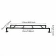 thumbnail image 2 of 4-Step Safety Ladder Portable 49'' Tall Bunk Bed Ladder Wall Mounted Step Ladder 200kg, 2 of 16