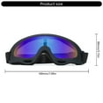 thumbnail image 3 of High Visibility Snowmobile Glasses Goggles Impacts Resistant PC Lens For Football Mountain Biking Snowmobile Activities, 3 of 9