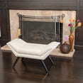 thumbnail image 1 of Romina Tufted Fabric Ottoman/Bench, 1 of 7