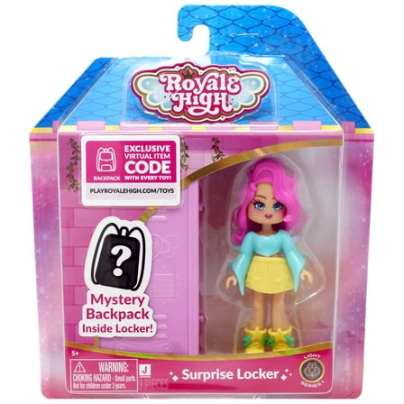 Royale High Surprise Locker Light Mini Doll (Mystery Backpack, Virtual Item Code)