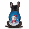 thumbnail image 5 of Christmas Dog Pajamas Xmas Pet Pjs with Snowman Elk Patterns Christmas Dog Onesie Jumpsuits Jammies Clothes Stretchy Shirts Comfy Outfit Costume Apparel for Small Medium Large Dogs, 5 of 6