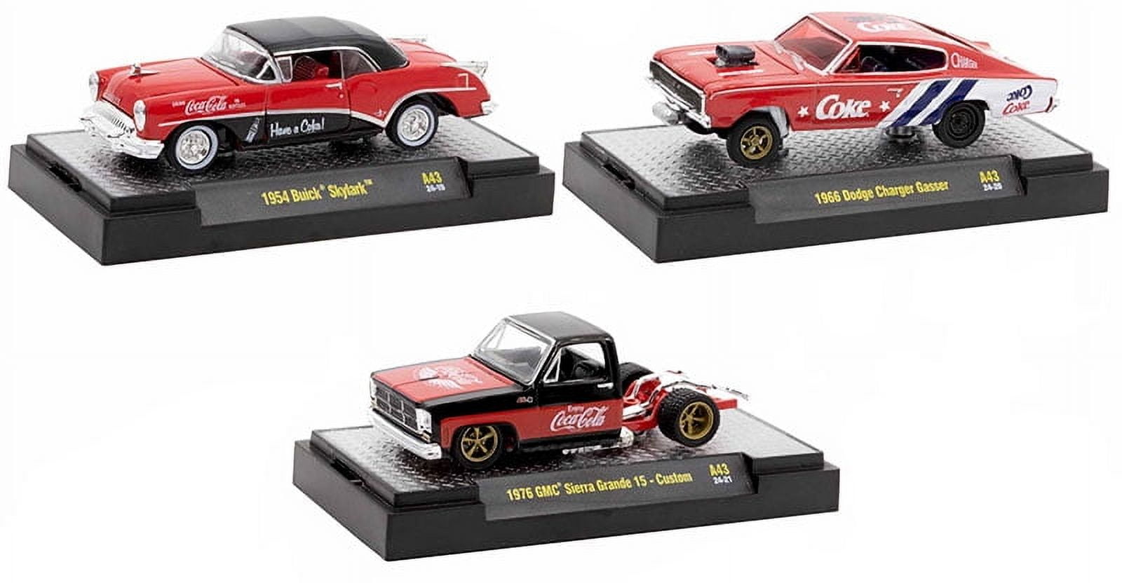 TSM 1954 ビュイック センチュリー ラ カレラ 1/43 コカ・コーラ M2 Machines Coca-Cola Release A43 1954 Buick Skylark - Walmart.com
