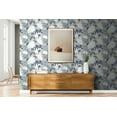 thumbnail image 4 of River Blues Printed Palm Leaves Botanical Wallpaper R8450, 4 of 5