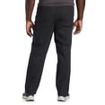 thumbnail image 2 of True Nation by DXL Men's Big and Tall Black Loose-Fit Stretch Jeans Black 64 x 30, 2 of 5