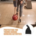 thumbnail image 2 of MERRYHAPY Bowling Thumb Glove Black 1Pack 5.50X3.14X0.04In, 2 of 6