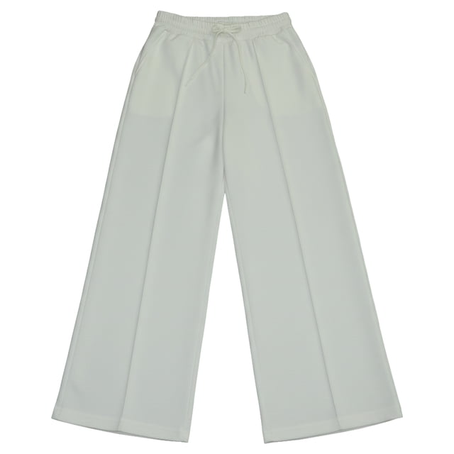 Pantalón George para Dama con Pespunte en Centro Delanteros Hueso Talla CH
