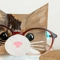 thumbnail image 4 of Visland Handmade Wooden Spectacle Holder Eyeglass Holder Dog or Cat Display Stand for Living Room Home Office Desk Decor Accessories, 4 of 6