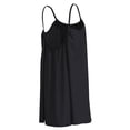 thumbnail image 2 of Ropa Playa Ocean Pacific para Mujer Vestido Sin Mangas con Elástico en Escote y Tirante Delgado Negro Talla M, 2 of 4
