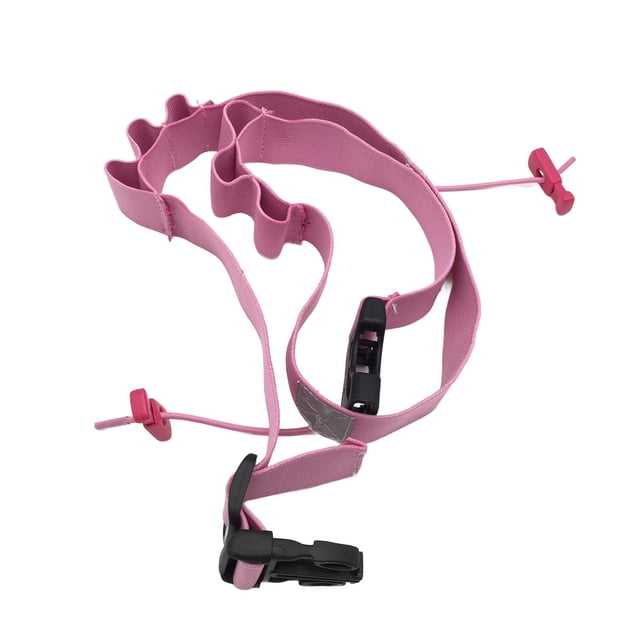 Cinturón para correr DYNWAVEMX para triatlón ciclismo soporte para babero ajustable Rosa