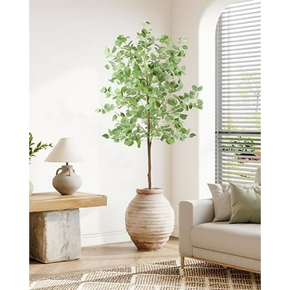 Realistic Artificial Olive Tree, Lifelike Faux Olive Plant for Home, Office, Garden Décor(180cm)