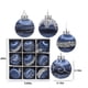 thumbnail image 3 of Adornos navideños a prueba de fracturas de 9 piezas - Bombillas de plástico de 3,14 pulgadas con cuerda para árbol, corona, guirnalda y decoración para fiestas navideñas, 3 of 6