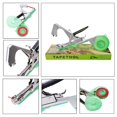 thumbnail image 5 of Clip de encuadernación, clips de rama de acero inoxidable cónicos para jardín, herramientas de jardinería, lazos de rama para plantas, verduras, frutas, flores con cinta y grapas TUNC Sencillez, 5 of 5