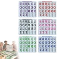 thumbnail image 2 of Single Mahjong Practice Board Compatible With Portable Practice Board With 24 Slots For Mahjong Lovers, 2 of 8