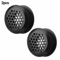 2X Stainless Steel Round Air Vent Grille for and Wardrobe