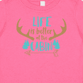thumbnail image 4 of Inktastic Life is Better at the Cabin, Deer Antlers, Camping Boys or Girls Baby T-Shirt, 4 of 5