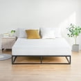 thumbnail image 2 of 9 Inch Modern Metal Platform Bed Frame,, No Box Spring Needed, Black,, 2 of 2