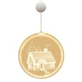 thumbnail image 1 of 3D Hanging Light LED String Lamp Lighting Decoration Christmas Light for Home Bedroom Room Merry Christmas 2, 1 of 10