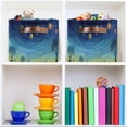 thumbnail image 6 of Coolnut Colorful Universe Foldable Storage Basket for Shelves, Collapsible Sturdy Storage Bin with Handles, Canvas Storage Cube for Organizing Closet 1PC Home Decor, 6 of 7