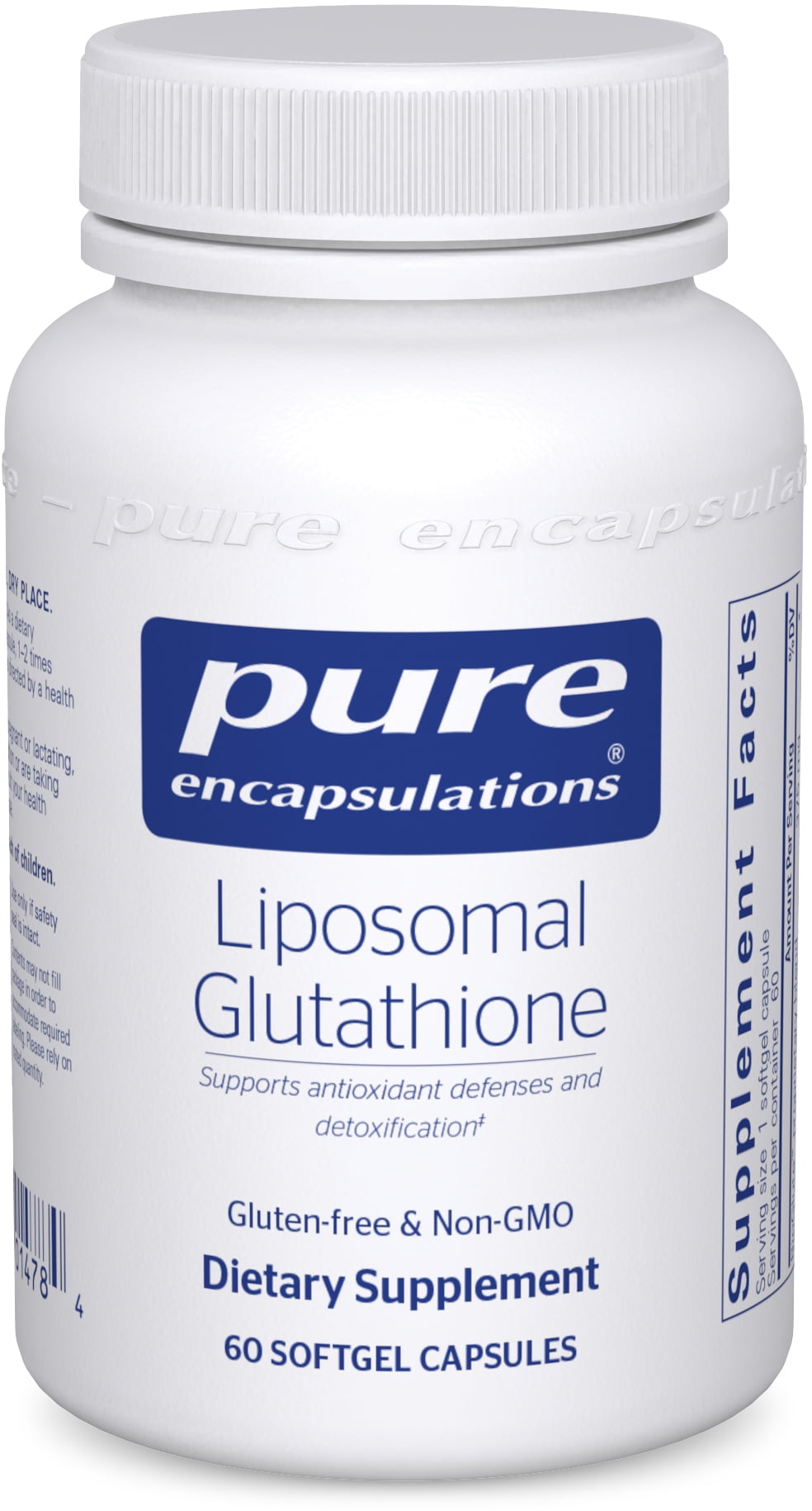 Pure Encapsulations Liposomal Glutathione Antioxidant, Liver