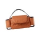 thumbnail image 2 of Bolsa de pañales para bebé, bolsa organizadora de pañales, fácil de instalar, con portavasos, bolsa de lona liviana y elegante para cochecito de bebé Naranja, 2 of 8