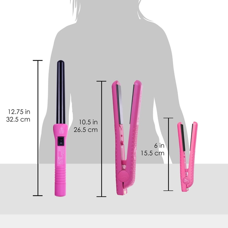 Herstyler complete set HerStyler 3-in-1 Hair Styling Set – Flat Iron, Mini  main image 2