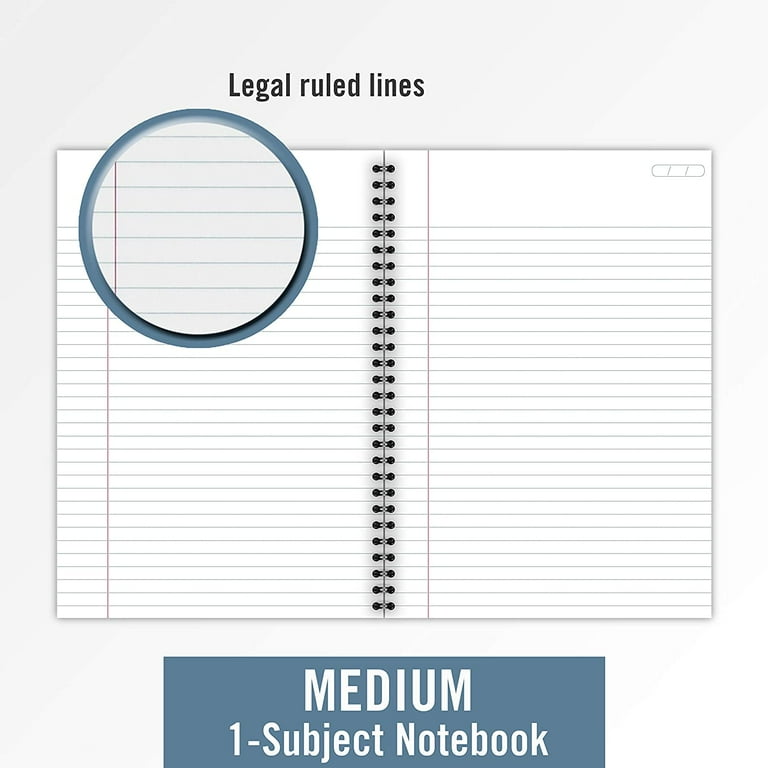 Cambridge Limited Business Notebook, Legal Ruled, 6-1/2