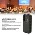 thumbnail image 3 of Mini Enregistreur Vocal, Enregistreur Vocal Réduction de Bruit HD Son Clair Multifonctionnel pour Interviews pour Réunions 8 Go,16 Go,32 Go, 3 of 7