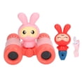 thumbnail image 1 of Binoculares para niños Ticfox desmontables forma de conejo con silbato rojo, 1 of 14