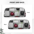 thumbnail image 5 of Uemuo Cherries laid Printed Leather Pencil Case, Pencil Pouch, Portable Pencil Bag, Pen Case for& Office, 5 of 7