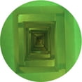 thumbnail image 1 of Ahgly Tapis Rond Lavable en Machine Intérieur Transitionnel Vert Pois, 6 Pieds Rond, 1 of 7
