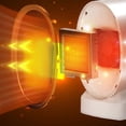 thumbnail image 3 of Space Heaters for Home, Electric Heater for Inside, 800W PTC Ceramic Heater Energy Efficient, Adjustable Thermostat , Room Heaters for Home, 3 of 4