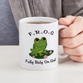 thumbnail image 6 of CafePress - FROG Fully Rely On God Mug - 11 oz Ceramic Mug - Novelty Coffee Tea Cup, 6 of 6
